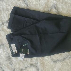 $125 NWT Ralph Lauren Pants Mens 34 x 32 Charcoal Color Total Comfort Wool